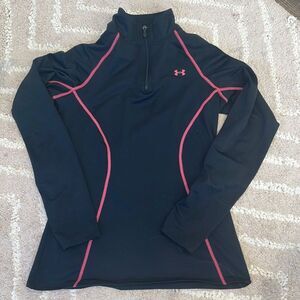 1/4‎ zip Under Armour Semi-Fitted Coldear top